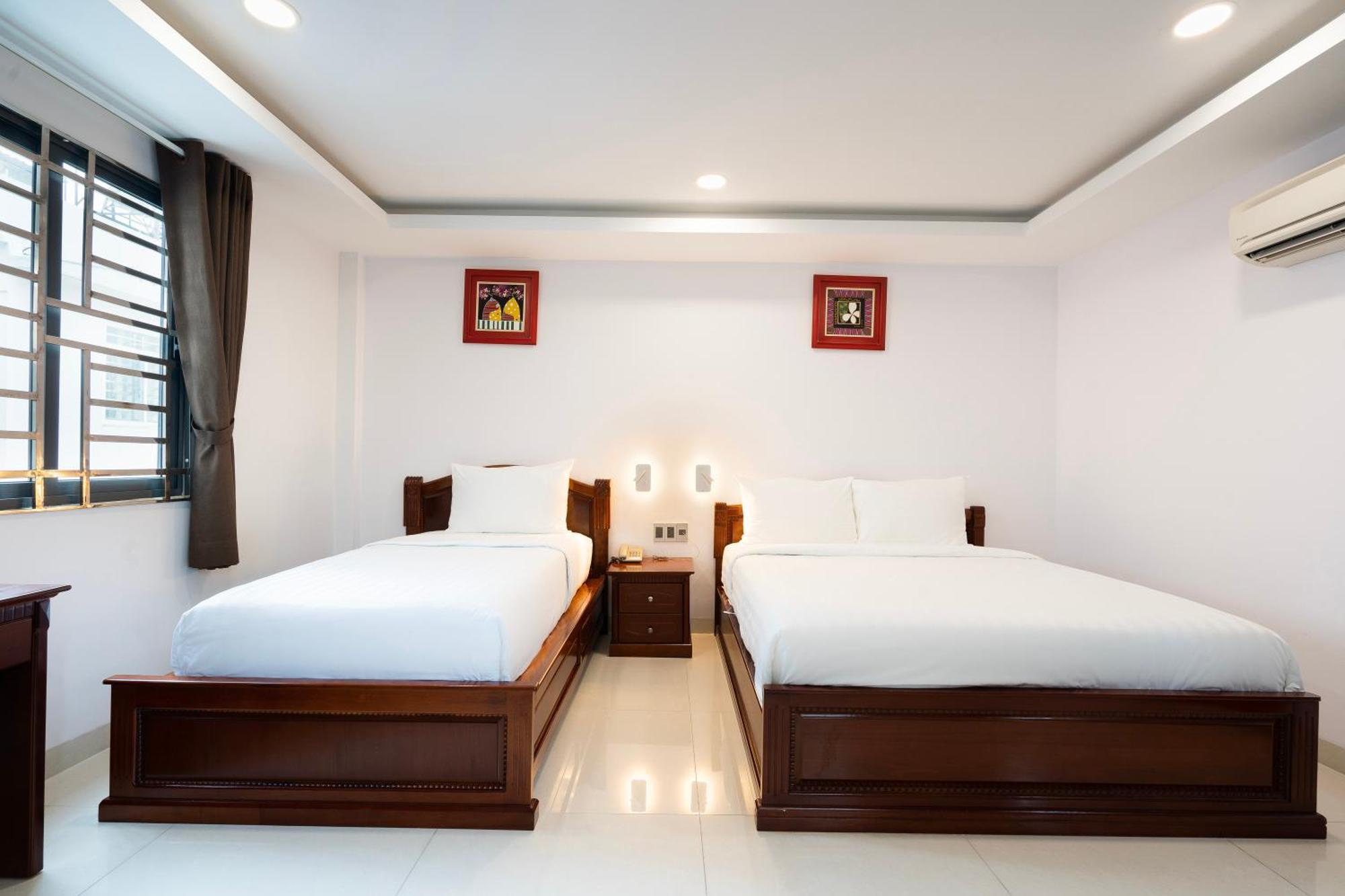 Hoang Luxury Hotel Dist 1 Ho Chi Minh Bagian luar foto